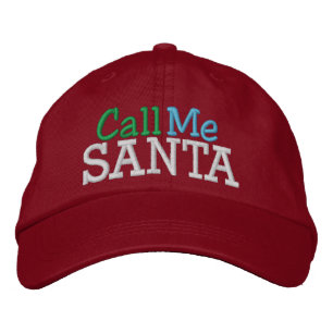 Nennen Sie mich SANTA ... ; ) Cap by SRF Bestickte Baseballkappe