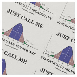 Nennen Sie mir einfach den statistisch bedeutsamen Stoff