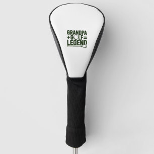 Nennen Sie mir Opa, gucken Sie mir Golf. Golf Headcover