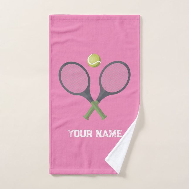 Nennen Sie Tennis Personalisiert Handtuch (Handtuch)