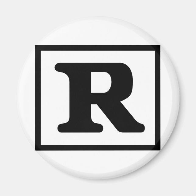 Nennwert R Magnet (Vorne)