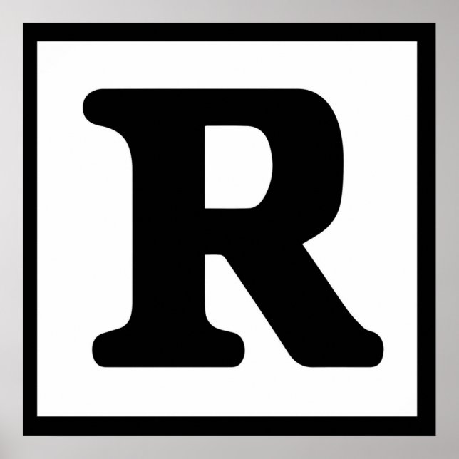 Nennwert R Poster (Vorne)