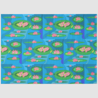 Nenúfares Seidenpapier