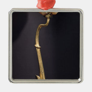 Nenuphar Lampe, c.1902 Silbernes Ornament
