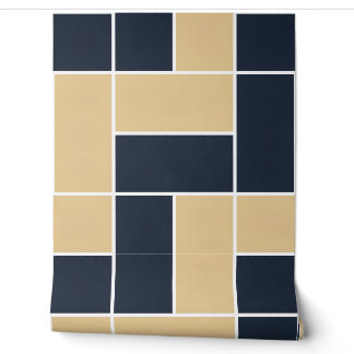 Neo-Deco-Geometrische Tapete
