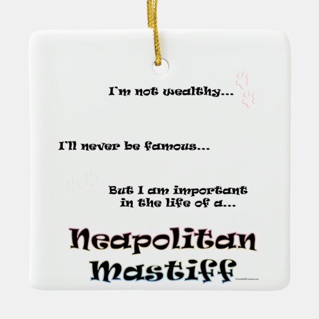 Neo Life Keramikornament (Vorderseite)