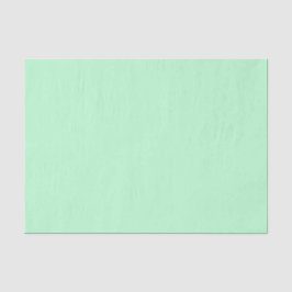 Neo Mint Green Solid Color Seidenpapier