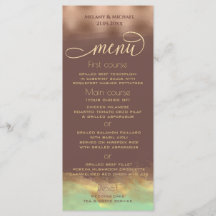 Neo-Minze Zimt Rose Goldfolie Aquarell