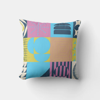 Neo Modernism Kunstwerk aus abstrakt g Kissen