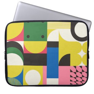 Neo Modernism Kunstwerk aus abstrakt g Laptopschutzhülle