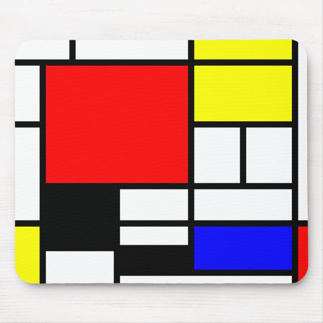 Neo-plasticism Mondrian Art Mousepad (Vorne)