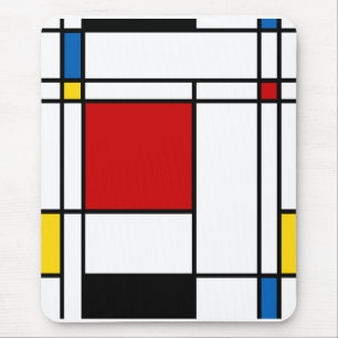 Neo-Plastizismus Mondrian Style Mousepad