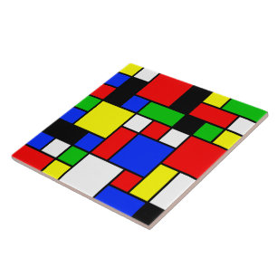 Neo-Plastizismus Nr. 2 Art Tile Fliese