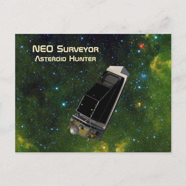 NEO Surveyor Asteroid Hunter Postkarte (Vorderseite)