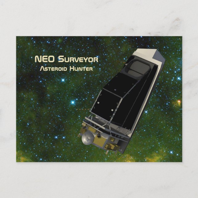 NEO Surveyor Asteroid Hunter Postkarte (Vorderseite)