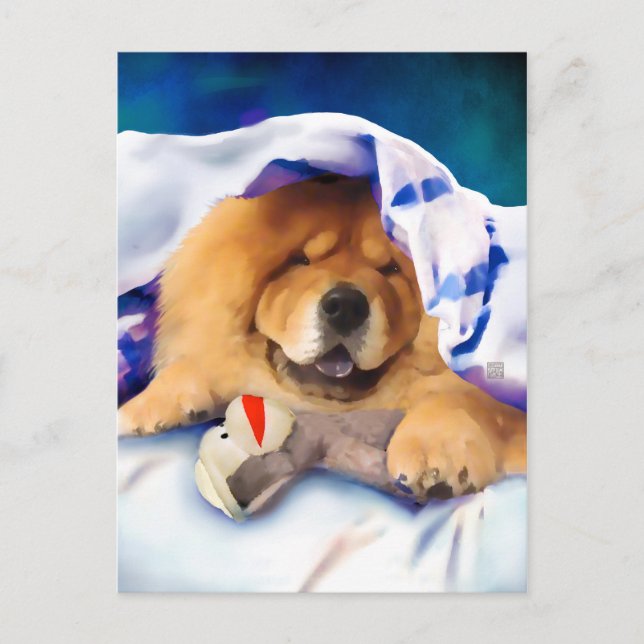 NEO TheARTdog als Postkarte (Vorderseite)