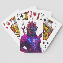 Neo-Tribal Royalty Poker Card Spielkarten