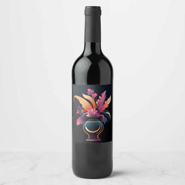NEO VASE #1 WEINETIKETT (Vorderseite)