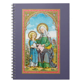 NeoGothic St. Anne und Young Mary (SAU 29) Notizblock