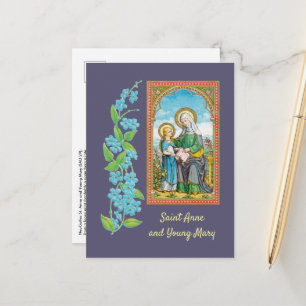 NeoGothic St. Anne und Young Mary (SAU 29) Postkarte