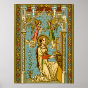 NeoGothic St. Cecilia of Rome (BNG 02) Poster