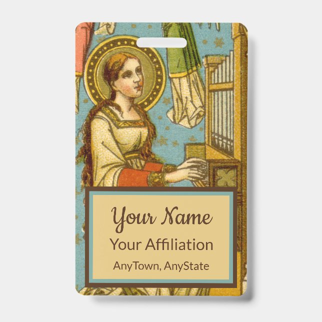 NeoGothic St. Cecilia of Rome (Einzelheiten; BNG 0 Ausweis (Vorderseite)