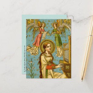 NeoGothic St. Cecilia von Rom (Einzelheiten; BNG 0 Postkarte