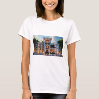 Neoklassischer Traumpalast | AI-Reimagined T-Shirt