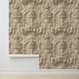 Neoklassizismus Flower Tooth Zahnheilkunde Dekorat Tapete