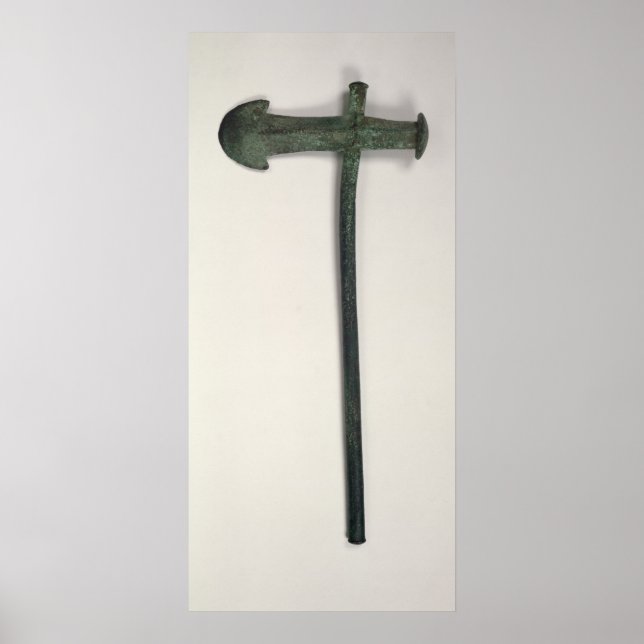 Neolithische Axt, 2000-1800 v. Chr. Poster (Vorne)