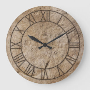Neolithische Steinzeit Wanduhr