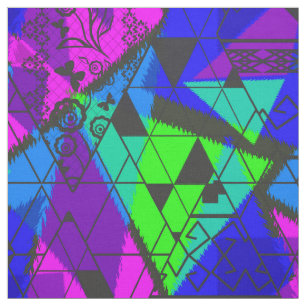 Neon abstrakt . stoff