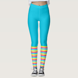 Neon Aerobics Leg Warmer Leggings