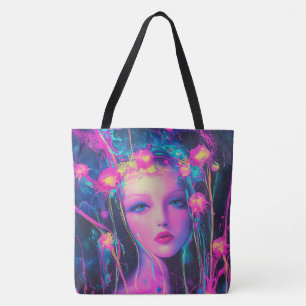 Neon Alien Goddess