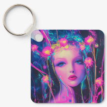 Neon Alien Goddess
