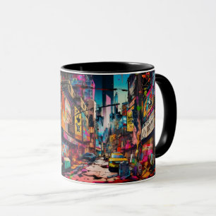 Neon Alley Tasse