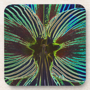 Neon Amaryllis Untersetzer