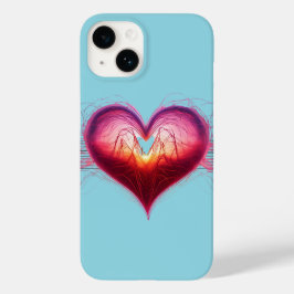 Neon Anatomical Heart iPhone / iPad Gehäuse Case-Mate iPhone 14 Hülle