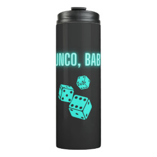Neon Aqua Bunco Baby Thermosbecher