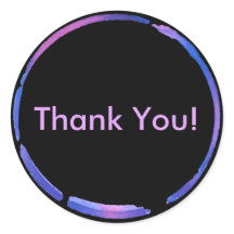 Neon Aquarellfarbenmalring, Pink Danke