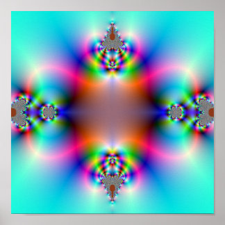 Neon Arc Poster