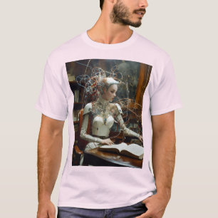 Neon Archives: Cybernetische Weisheit enthüllt T-Shirt