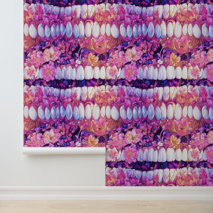 Neon Art Zehnte Blume Smile Zahnklinik Dekoration Tapete