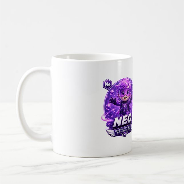 Neon ATOMIVRA Kaffeetasse (Links)