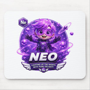 Neon ATOMIVRA Mousepad