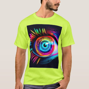 Neon-Auge Traum T-Shirt