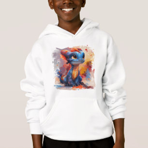 Neon Baby Dinosaur - Helles und fröhliches Dino Il Hoodie