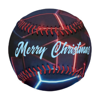 Neon Baseball - Mitternachtsnavy Dunkelrot 3D-Würf