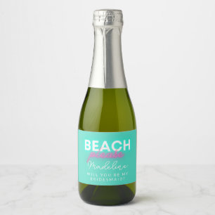 Neon Beach Bitte Aquamarin, wirst du meine Bridesm