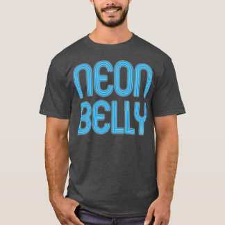 Neon Belly Blue Brazilian Jiu Jitsu für BJJ Cool G T-Shirt